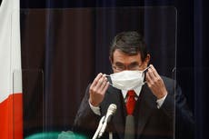 El ministro de Japón dice que el suministro determinará el progreso de la vacuna