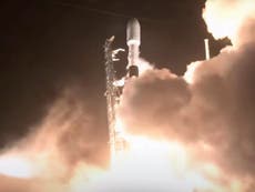 SpaceX lanza nuevos satélites Starlink, pero no logra aterrizar el refuerzo