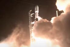 SpaceX lanza nuevos satélites Starlink, pero no logra aterrizar el refuerzo