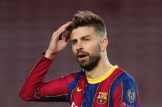 La perorata de cuatro letras de Gerard Piqué durante el Barcelona vs PSG captada por micrófonos en el campo