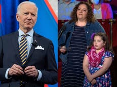 Joe Biden fue elogiado por su “compasión” al consolar a una niña de ocho años que tiene miedo por la pandemia