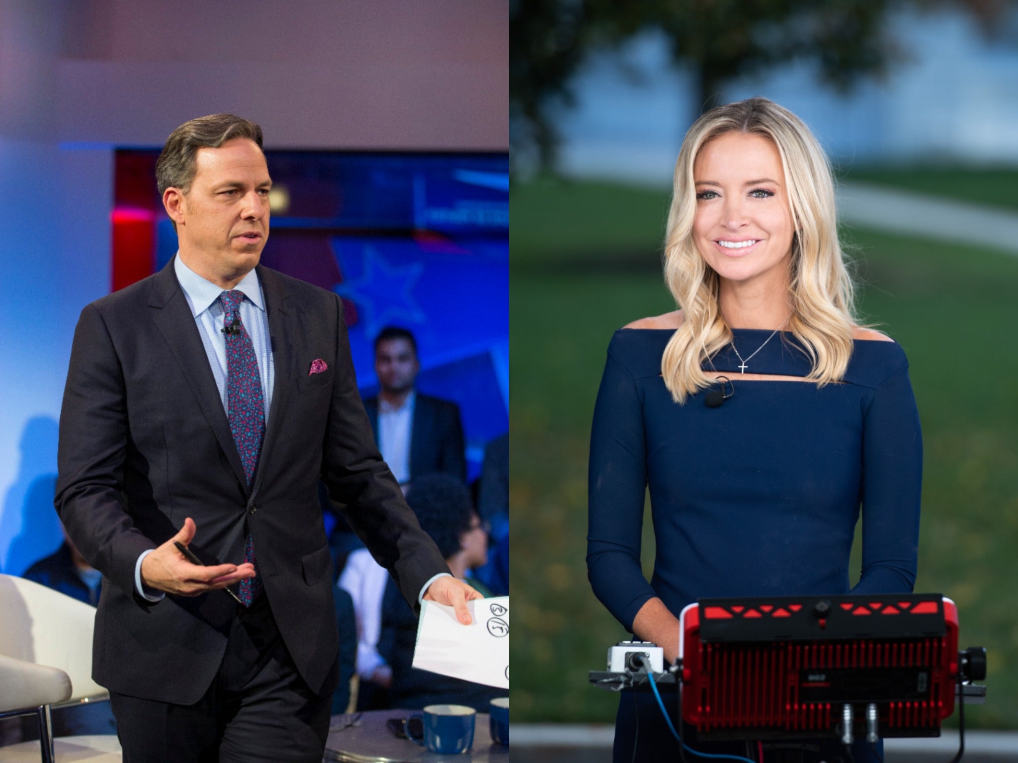 Kayleigh McEnany choca con Jake Tapper tras generar polémica por tuit de Biden