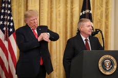 Lindsey Graham pide al Partido Republicano mantener a Trump para recupera el control del Senado