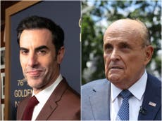 Sacha Baron Cohen: el equipo de Biden estaba “muy feliz” con el escándalo de Giuliani en Borat 2