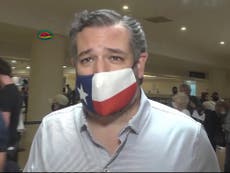 Ted Cruz “bajo fuego”, lo critican por su “sesión de fotos” en la tormenta invernal de Texas