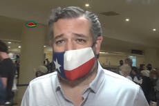 Ted Cruz “bajo fuego”, lo critican por su “sesión de fotos” en la tormenta invernal de Texas