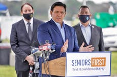Exclusiva comunidad en Florida de donantes al gobernador DeSantis recibió la vacuna COVID antes que el resto del estado