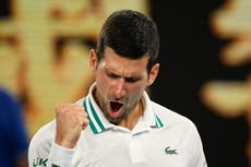 Abierto de Australia: Novak Djokovic persigue el 18o Slam; va contra Medvedev
