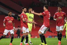 Manchester United se afianza en los primeros puestos tras apretada victoria sobre Newcastle