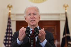 Discurso de Joe Biden durante el homenaje a los 500 mil muertos por coronavirus en la nación