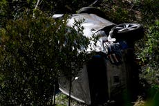 Tiger Woods “afortunado de estar vivo” tras un grave accidente, dice la policía en una conferencia de prensa