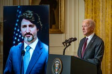 Biden y Trudeau instan a los líderes mundiales a “aumentar las ambiciones” en medio de la crisis climática