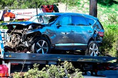 Accidente de Tiger Woods: no hay evidencia de drogas o alcohol involucrados, dice la policía