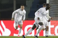 Champions League: con un solitario gol de Mendy, el Real Madrid vence al Atalanta