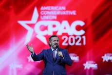 Ted Cruz se burla de AOC por temores de ataque al Capitolio en su discurso de CPAC