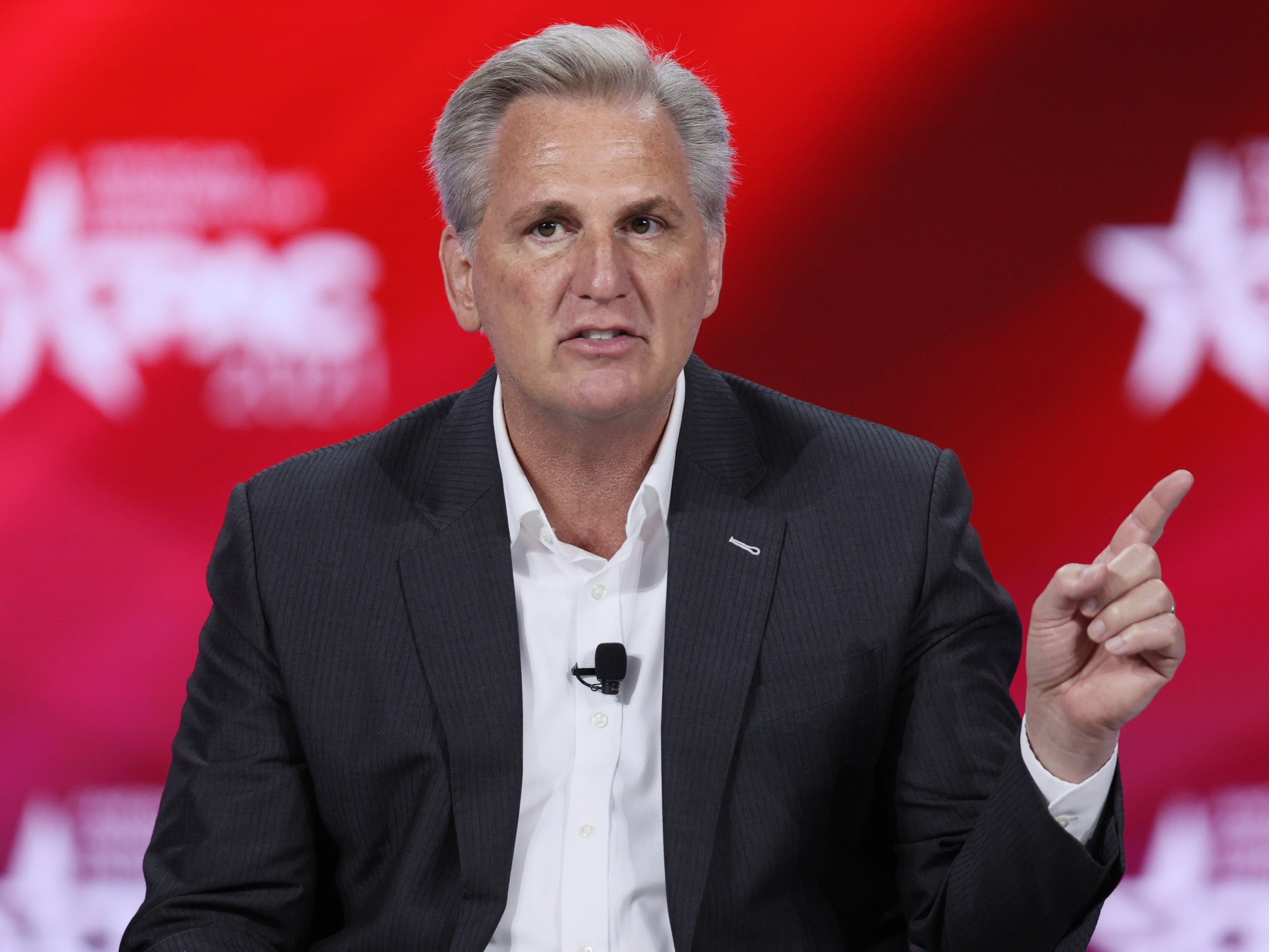 CPAC: Kevin McCarthy apuesta su casa a que los republicanos tendrán la mayoría en la Cámara en 2022