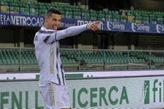Serie A: Cristiano anota pero a la Juve sólo le alcanzó para el empate ante el Hellas Verona
