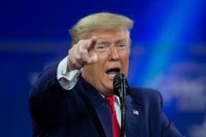 Trump dice que no iniciará un nuevo partido político durante el discurso de CPAC