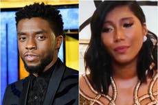 La esposa de Chadwick Boseman, Taylor Simone Ledward, elogiada por el emotivo discurso de aceptación en los Globos de Oro
