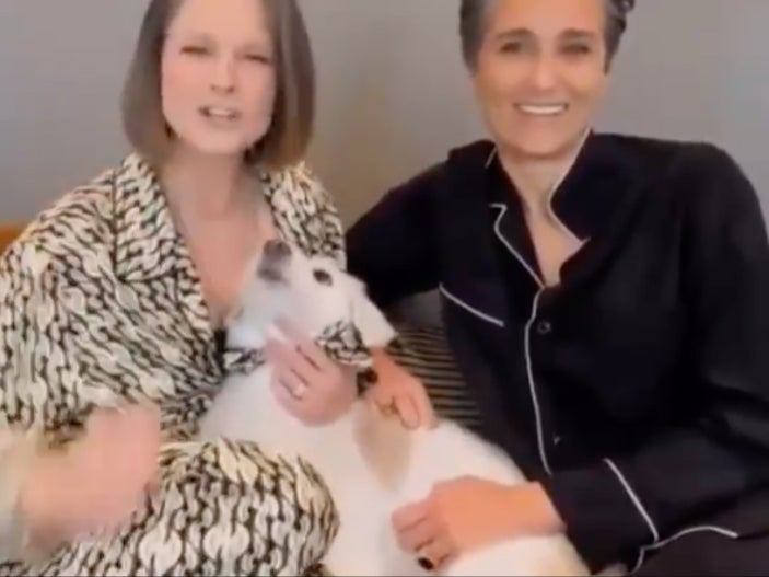 Los espectadores de los Globos de Oro elogian las tomas con Zoom de las mascotas y los niños famosos: “Tan puro”