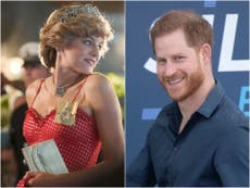 Emma Corrin y Gillian Anderson reaccionan a los comentarios del príncipe Harry sobre the Crown