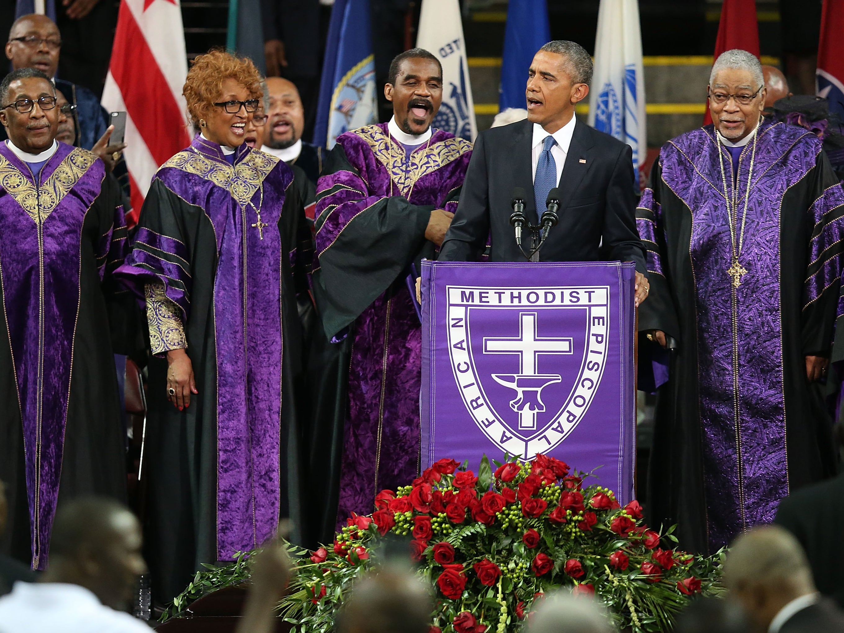 Barack Obama habló sobre su interpretación de “Amazing Grace” en el funeral de las víctimas de Charleston 