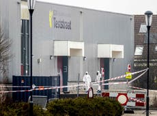Explosión en el centro de pruebas holandés de COVID