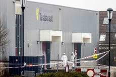 Explosión en el centro de pruebas holandés de COVID