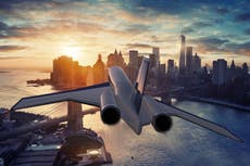 Nuevo avión supersónico podría volar de Londres a Nueva York en 90 minutos