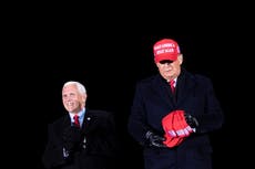 Trump considera deshacerse de Pence para postulación de 2024 y elegir a alguien negro o una mujer para VP, según un informe
