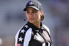 Maia Chaka se convierte en la primera mujer negra en ser nombrada árbitra en la NFL