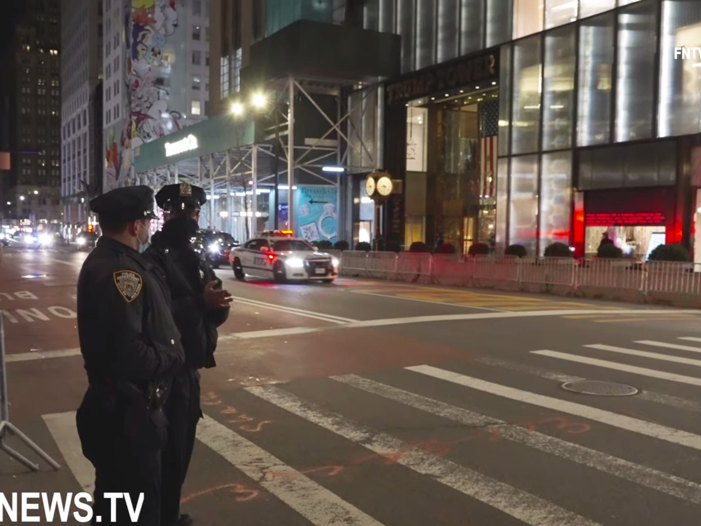 Trump es “recibido por un solo partidario” al regresar a Nueva York por primera vez desde su presidencia