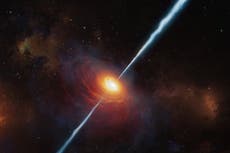 Científicos detectan una explosión radial que viene de más lejos en el espacio que ninguna otra