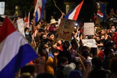 Paraguay vive su tercera jornada de protestas y se sacude el gobierno de Mario Abdo Benítez