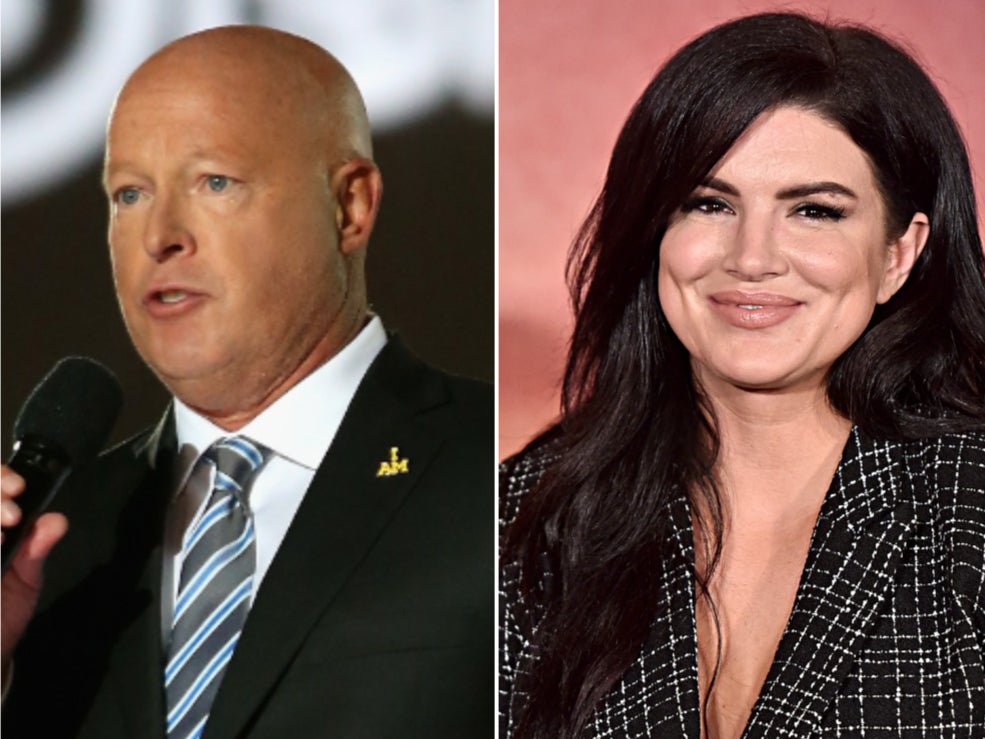 El CEO de Disney habla del despido de Gina Carano y dice que la empresa representa “valores universales”