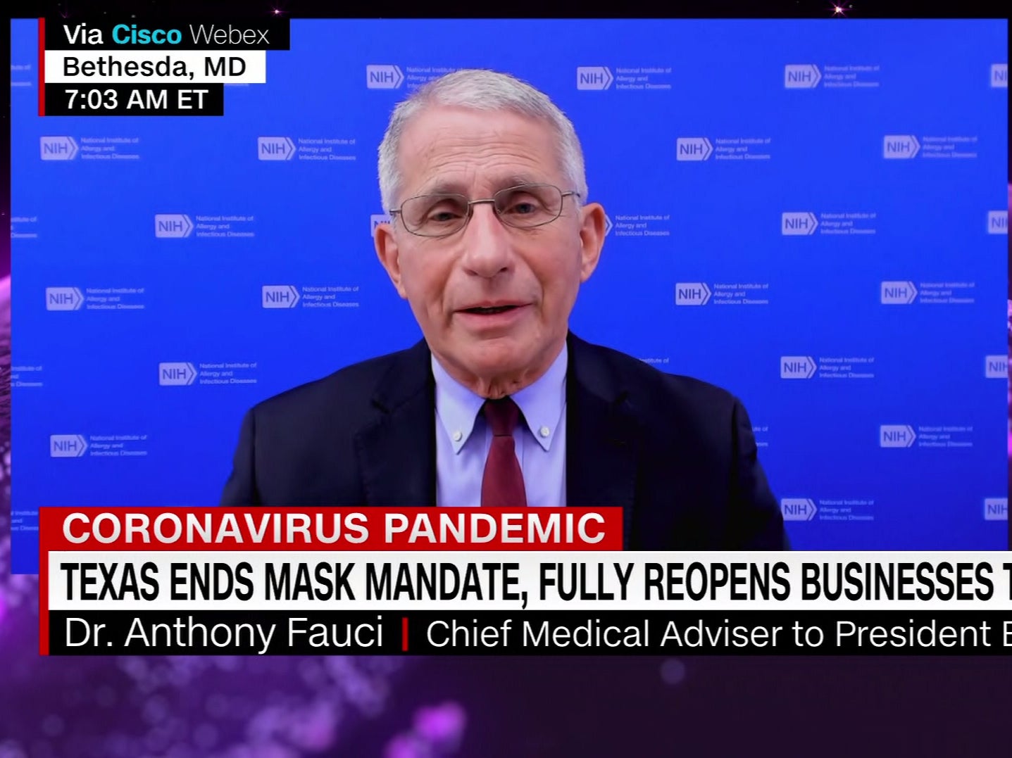 Fauci revela las “sorprendentes amenazas de muerte” recibidas durante la pandemia