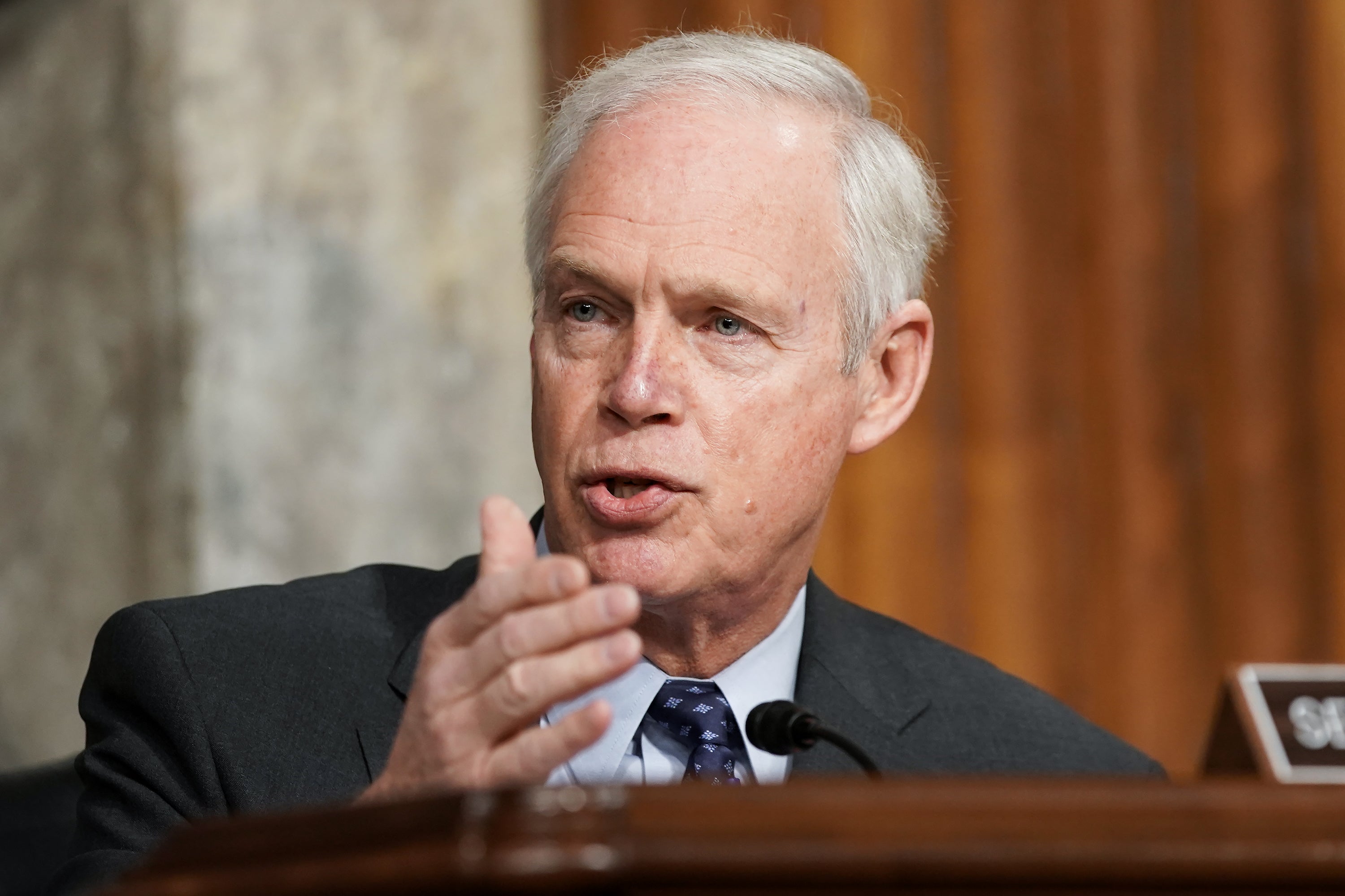 Ron Johnson afirma que hubiera tenido miedo al ataque del Capitolio si hubiera sido realizado por Antifa o BLM