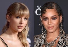 Beyoncé y Taylor Swift podrían tener una noche histórica en los Premio Grammy
