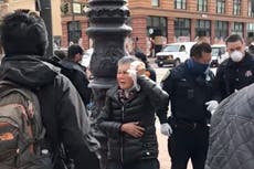 Una anciana asiática se defiende de agresor en San Francisco en medio de vigilias contra los delitos de odio hacia los asiáticos en todo Estados Unidos