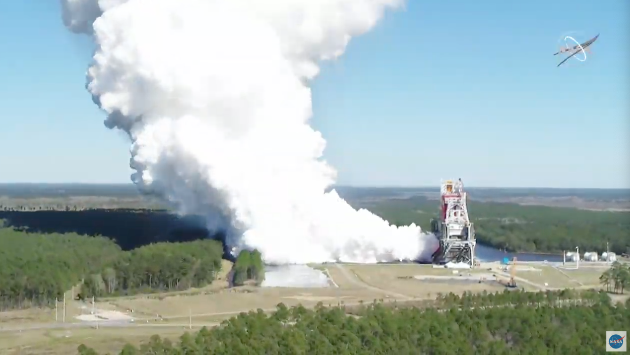 La NASA completó con éxito la prueba de lanzamiento espacial del cohete lunar Artemis