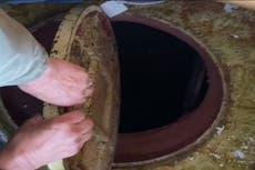 Mujer de California encuentra refugio antiaéreo escondido debajo de su habitación