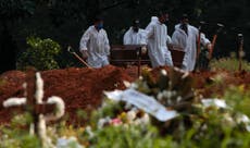 Brasil registra récord de muertes en un día por COVID-19