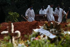 Brasil registra récord de muertes en un día por COVID-19