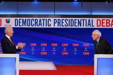 Bernie Sanders felicita a Joe Biden por deshacerse de su pasado moderado y sacar “coraje”