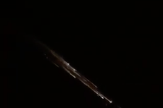Creían que era una lluvia de meteoritos. En realidad, eran los escombros del Falcon 9 de SpaceX