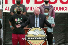 “Si tiene éxito aquí, se extenderá”; Bernie Sanders reúne a los trabajadores de Amazon en Alabama