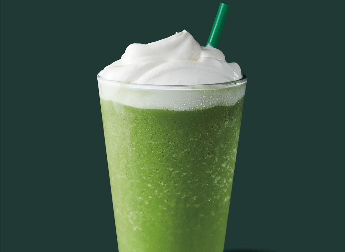 Starbucks Matcha Green Tea Crème Frappuccino