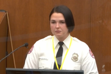 Juicio de Derek Chauvin: bombera fuera de servicio llamó al 911 cuando la policía se negó a dejar que tratara a George Floyd