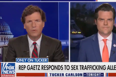 Tucker Carlson dice que la entrevista a Matt Gaetz fue “una de las más extrañas” que ha hecho