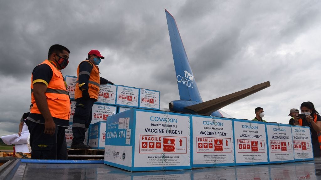 COVID: Paraguay pondrá en cuarentena las vacunas donadas por la India